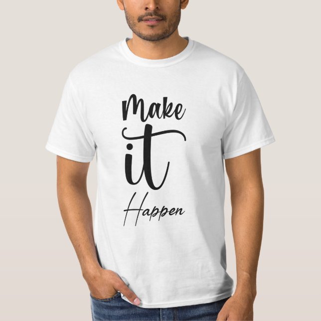 Camiseta Torne-se Realidade (Frente)