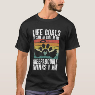 Camiseta Torne-se tão Legal quanto a minha Sheepadoodle pen