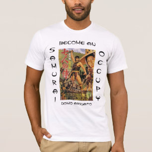 CAMISETA TORNE-SE UM ARIGATO DE DOMO SAMURAI OCCUPY