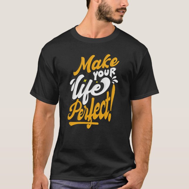 Camiseta Torne sua vida perfeita (Frente)