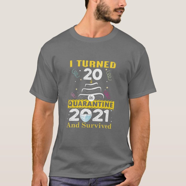 Camiseta Tornei-Me 20 Em Quarentena 2021 20Ruas Aniversário (Frente)