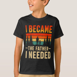 Camiseta Tornei-me O Pai Que Precisava Dia Dos Pais Pai Pap