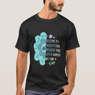 Camiseta Tornei-me um Coach de Saúde Coaching de Saúde