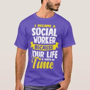 Camiseta Tornei-Me Um Trabalhador Social