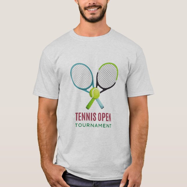 Camiseta Torneio Aberto de Tênis de Miami (Frente)