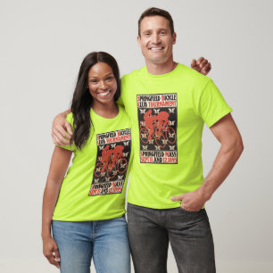 Camiseta Torneio de Bicicletas de Massachusetts Springfield