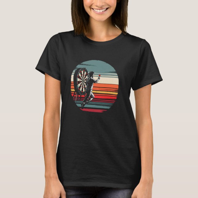 Camiseta Torneio de Dart Player Dart Design Tri (Frente)