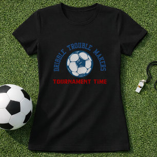 Camiseta Torneio de Futebol Tempo Drible Criadores de Probl