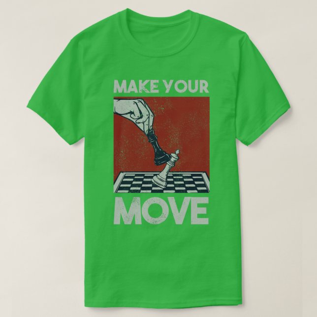 Camiseta Torneio De Jogadores De Xadrez Para Pensadores Sma (Frente do Design)