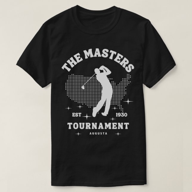 Camiseta Torneio de mestrados Celebrando Augusta National G (Frente do Design)