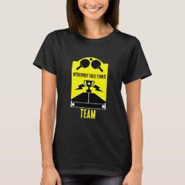 Camiseta Torneio de Tênis de Mesa