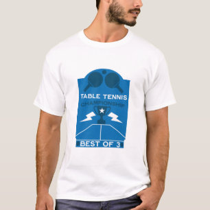 Camiseta Torneio de Tênis de Mesa