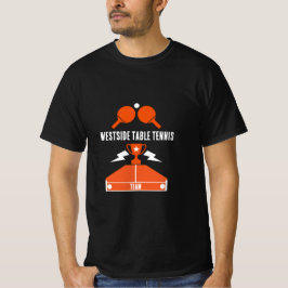 Camiseta Torneio de Tênis de Mesa