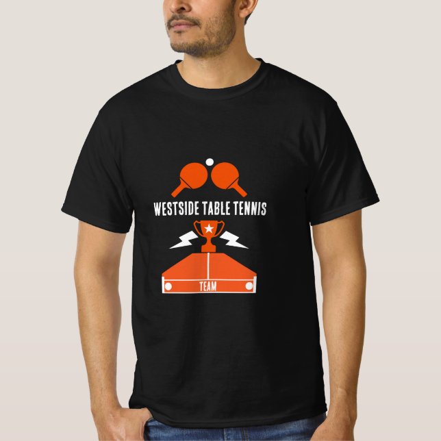 Camiseta Torneio de Tênis de Mesa (Frente)