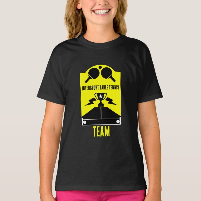 Camiseta Torneio de Tênis de Mesa (Frente)