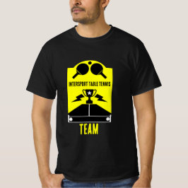 Camiseta Torneio de Tênis de mesa de