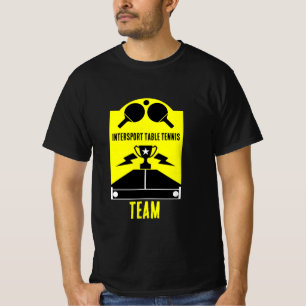 Camiseta Torneio de Tênis de mesa de 
