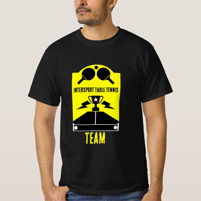 Camiseta Torneio de Tênis de mesa de  (Frente)