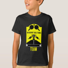 Camiseta Torneio de Tênis de mesa de