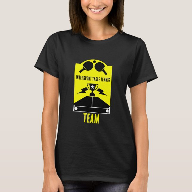 Camiseta Torneio de Tênis de mesa de  (Frente)