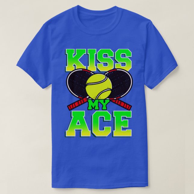 Camiseta Torneio de treinadores do tênis Kiss My Ace Player (Frente do Design)
