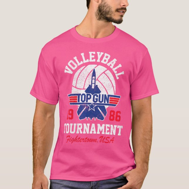 Camiseta Torneio de Voleibol de Arma Superior (Frente)