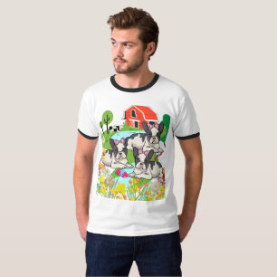 Camiseta Torneiras De Lâmpadas Brancas, Pretas E Arizonas