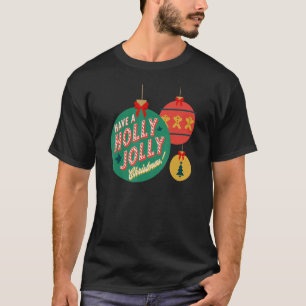 Camiseta Torno de Natal Baubles Gingerbird Cookie