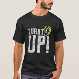 Camiseta Tornou o Orgulho Surdo Duro de Aids Auditivos Impa