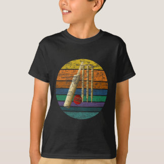 Camiseta Tornozelo de Críquete Vintage T Ll Fã de Críquete