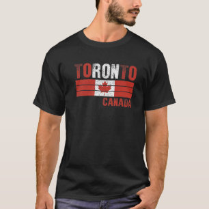 Camiseta Toronto Canadá Flag Canadian Mens Womens Kids