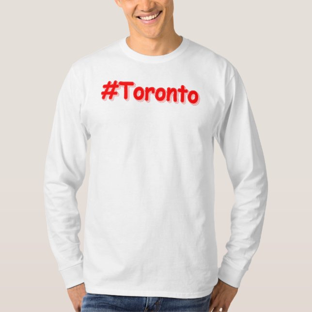 Camiseta "#Toronto" Design. Comprar Agora (Frente)