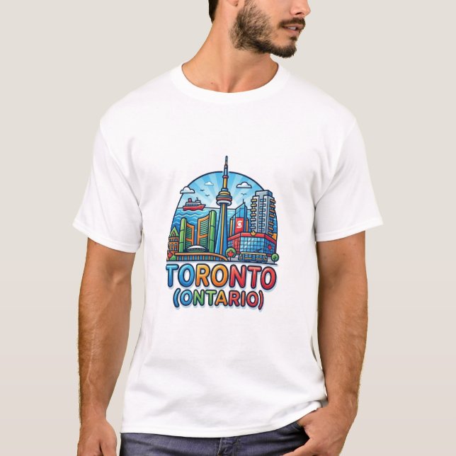 CAMISETA TORONTO ONTÁRIO (Frente)