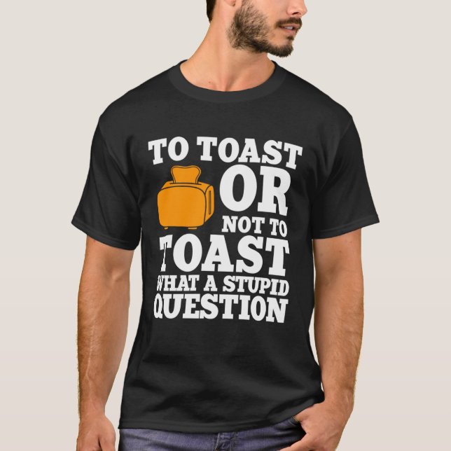 Camiseta Torradeira De Brinquedo Com Pão (Frente)