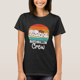 Camiseta Torrador de Marshmallow Estação de Smore Ca Campin