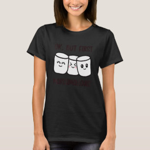 Camiseta Torrador de Marshmallow Estação de Smore Camping S