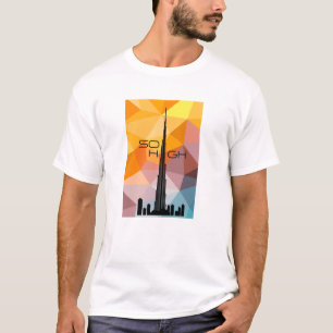 Camiseta Torre Burj Khalifa Dubai