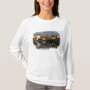 Camiseta Torre Chateau, rio Vltava, Cesky Krumlov,