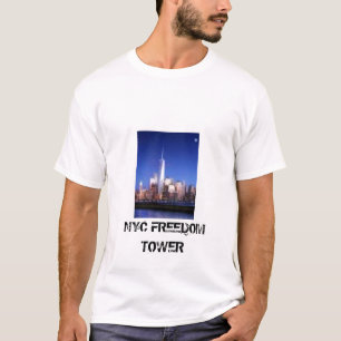 Camiseta torre da liberdade, TORRE da LIBERDADE de NYC