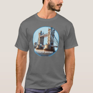 Camiseta Torre da Ponte Londres Inglaterra