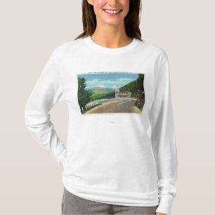 Camiseta Torre da volta & de observação do gancho de cabe