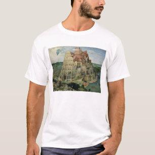 Camiseta Torre de Babel, 1563 (óleo no painel)
