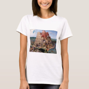 Camiseta Torre de Babel, Pieter Bruegel, o Velho, 1563