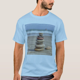 Camiseta Torre de pedra na praia