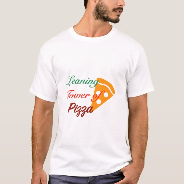 Camiseta Torre de pizza T-Shirt (Frente)