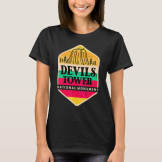 Camiseta Torre do Diabo Wyoming Monumento Nacional Lembranç