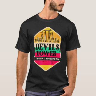 Camiseta Torre do Diabo Wyoming Monumento Nacional Lembranç