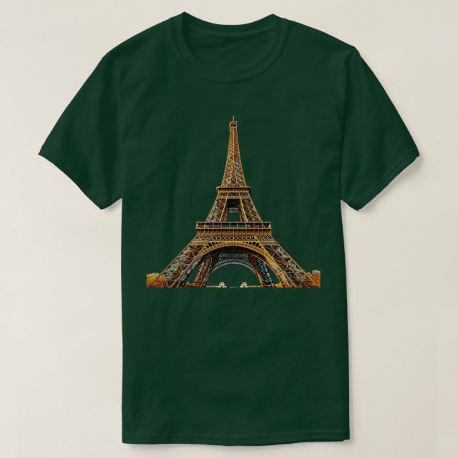Camiseta Torre Eiffel (Frente do Design)