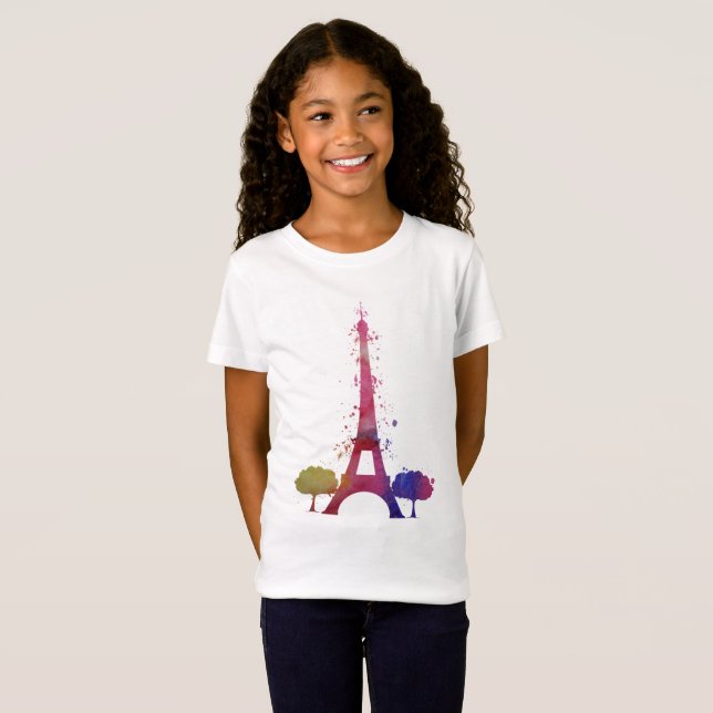 Camiseta Torre Eiffel (Frente Completa)