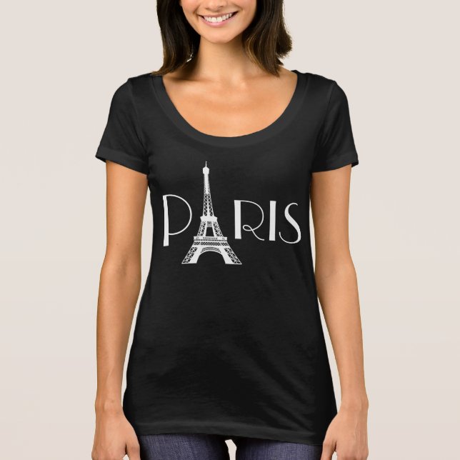Camiseta Torre Eiffel de Paris (Frente)
